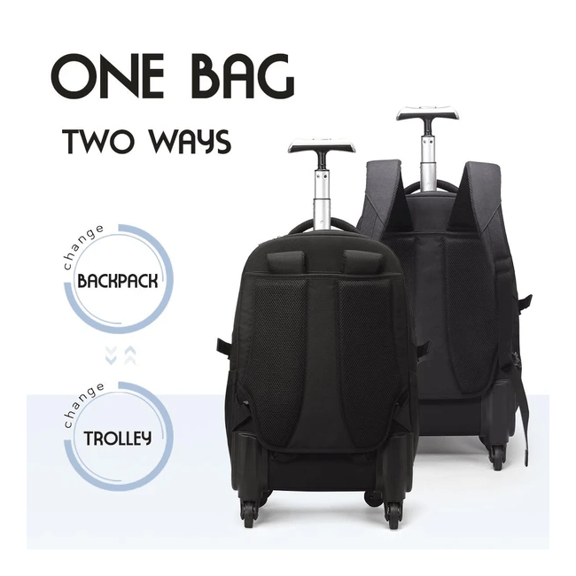 Compare AOKING 54L Wheeled Backpack Backpacks Global