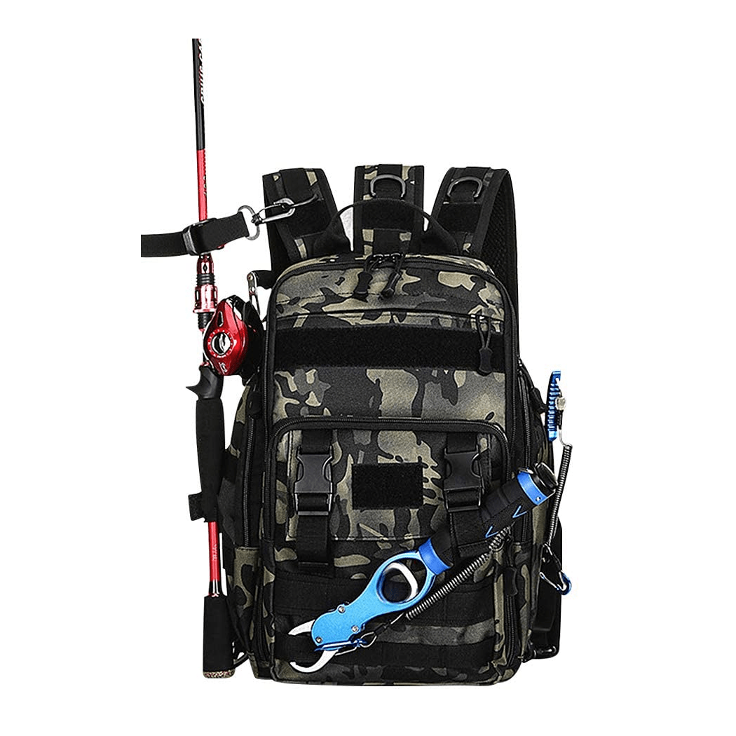 Spiderwire Fishing Tackle Backpack vs Mouhike Fishing Tackle Backpack