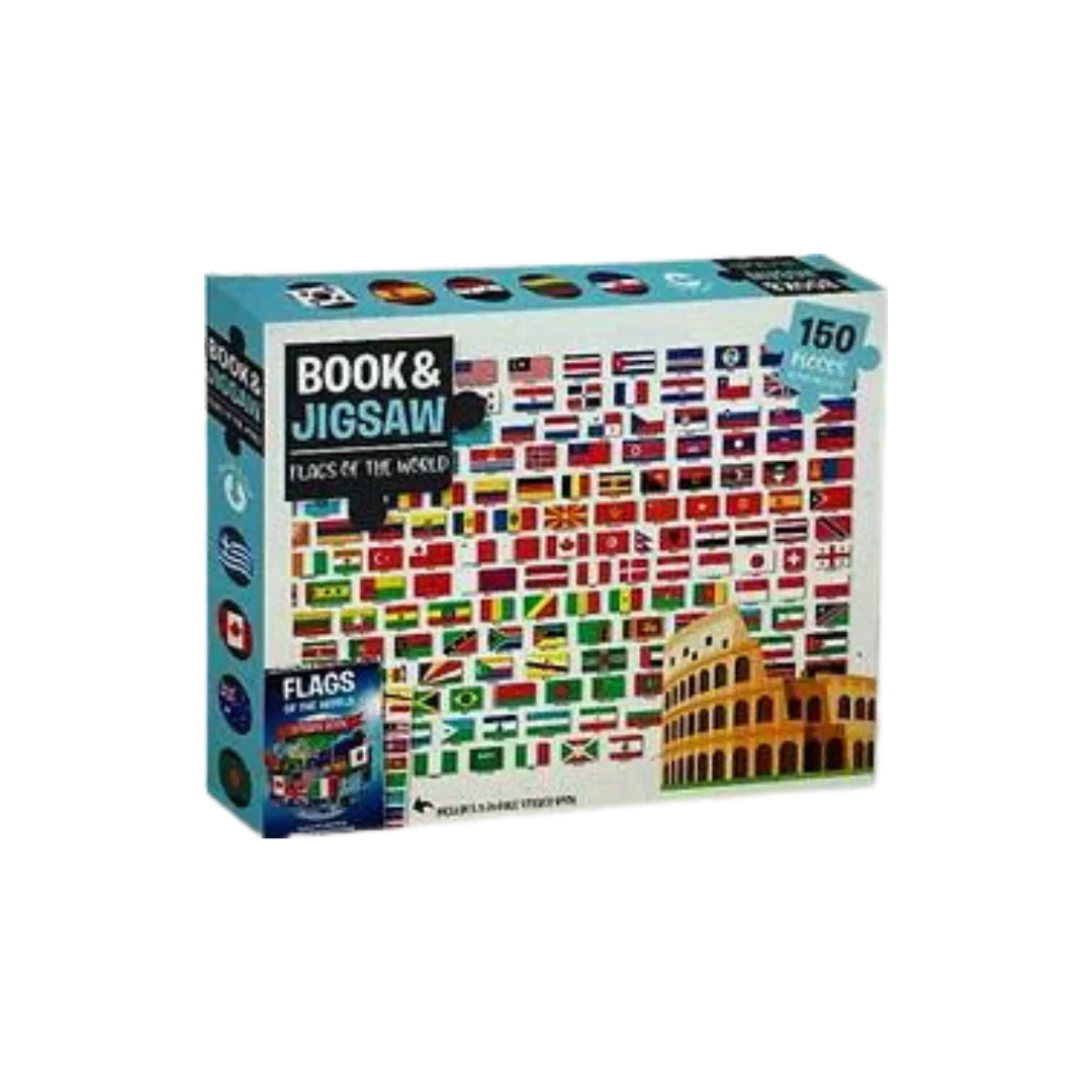 Flags of the World Jigsaw Puzzle Backpack the World