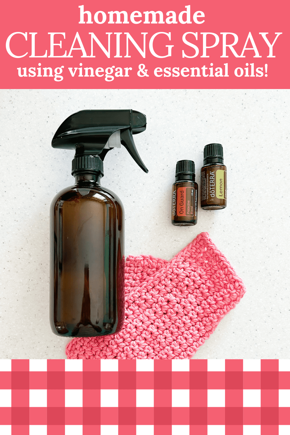 Homemade Vinegar Cleaning Spray Back Road Bloom