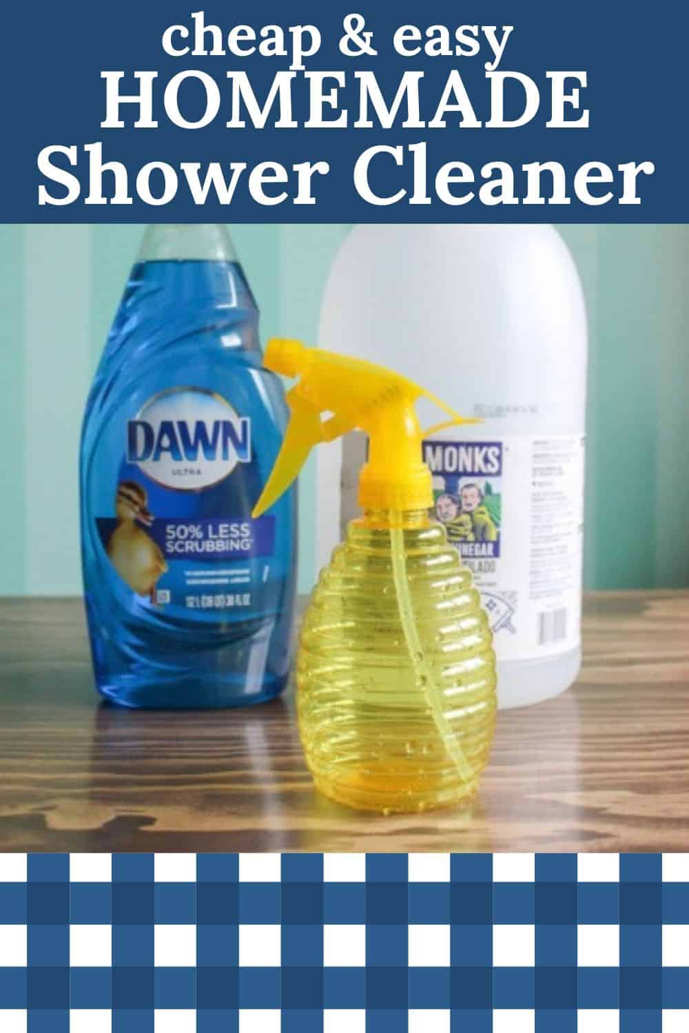 DIY Shower Cleaner Back Road Bloom