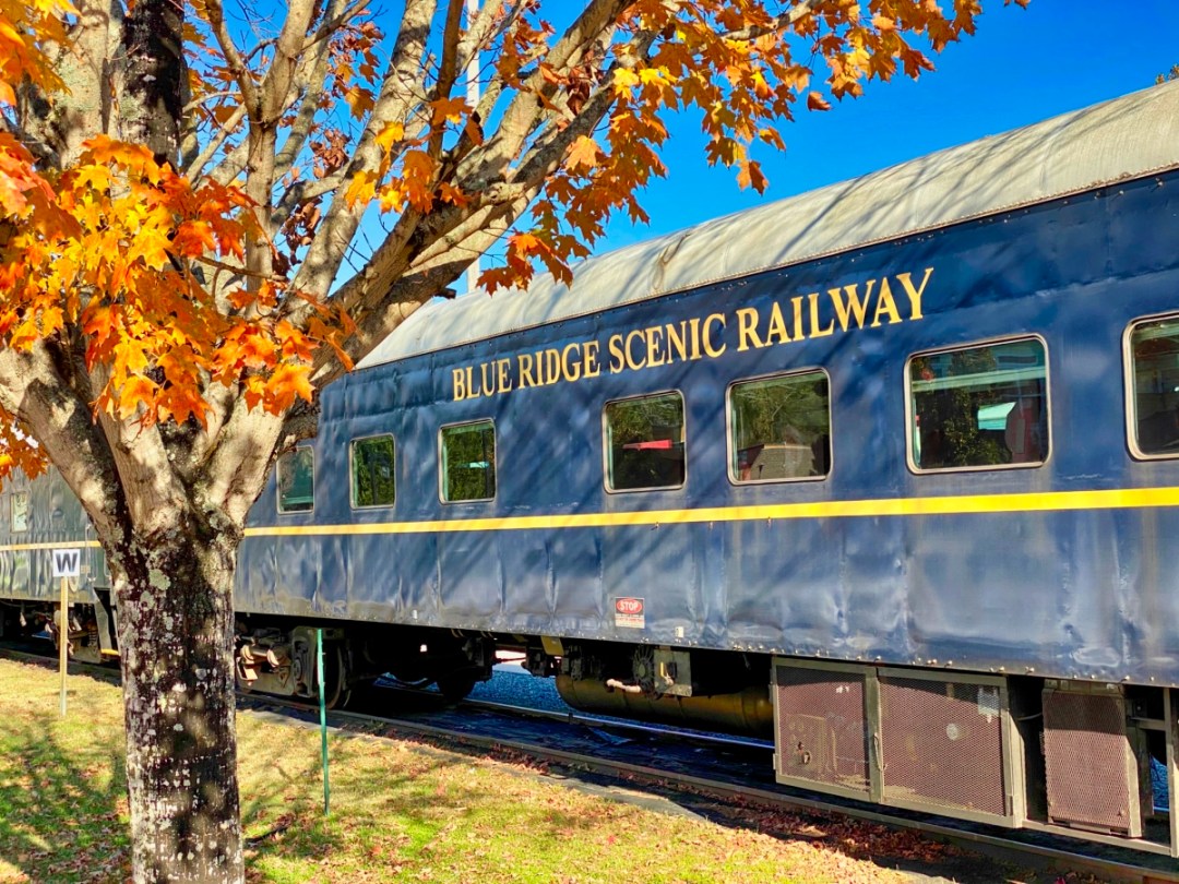Hop A Scenic Mountain Train In Blue Ridge Georgia