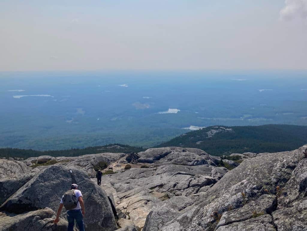 Hiking Mount Monadnock in New Hampshire