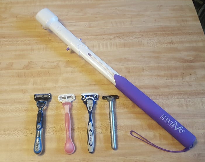 Giraffe Razor Extension Handle Review Bad Back Shaver But Great