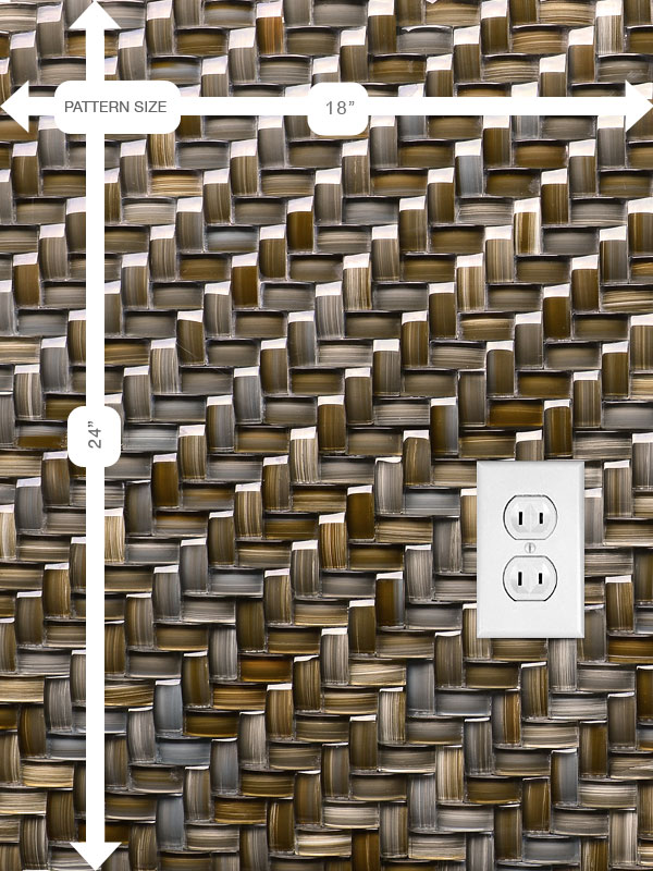 BA1160 Dark Brown 3D glass