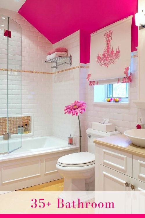 35+ Girls Bathroom Ideas ( CUTE & ELEGANT ) Bathroom Designs