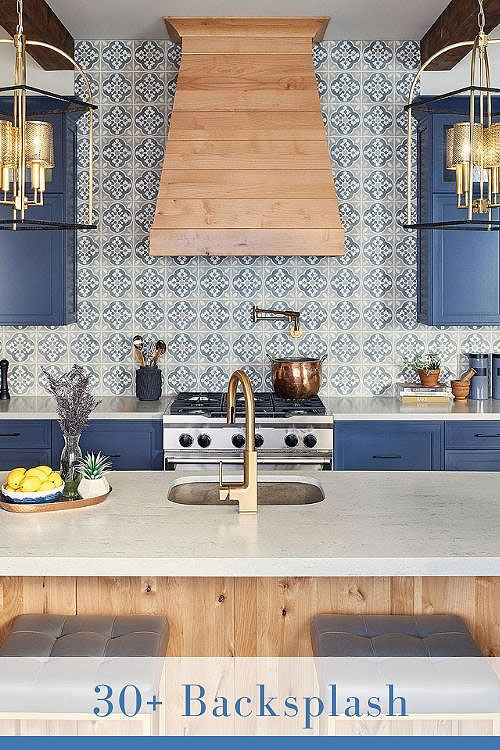30+ Spanish Tile Backsplash ( UNIQUE & VIBRANT ) Tile Designs
