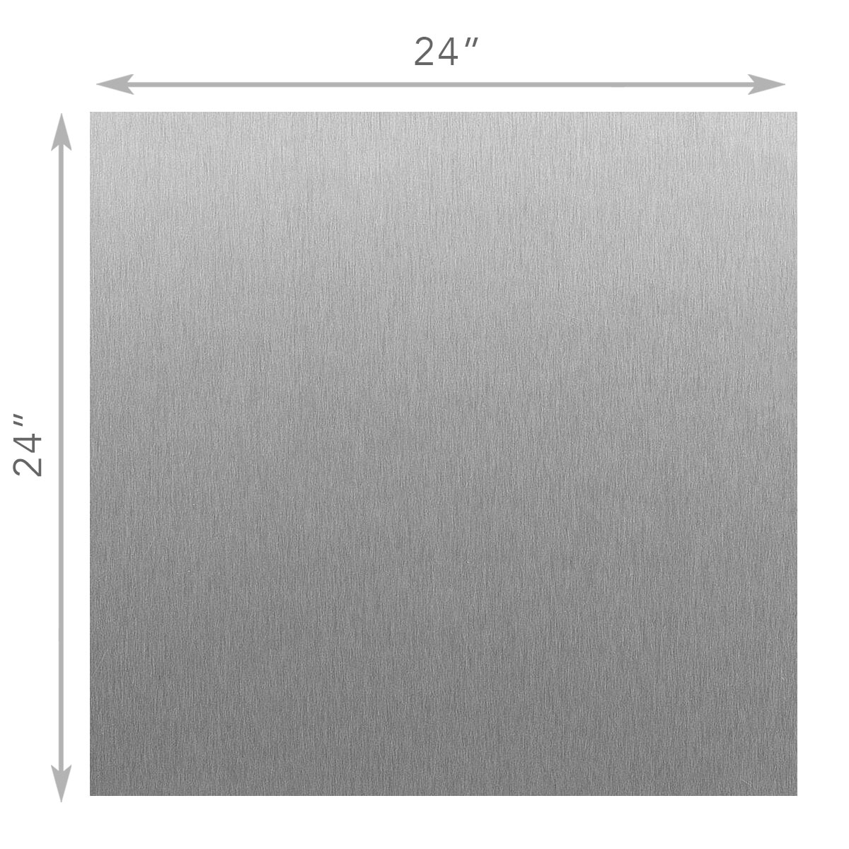 Silver Steel Metal Groutless Backsplash Tile BA8802