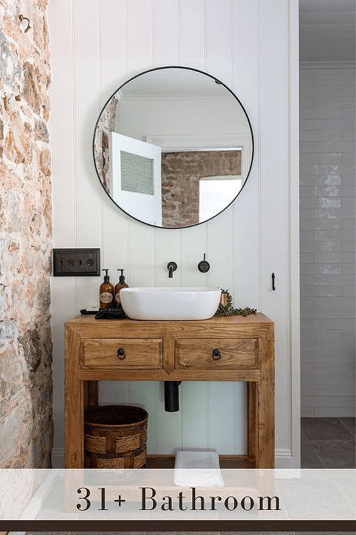 31+ Farmhouse Bathroom Backsplash ( CHARMING ) Backsplash