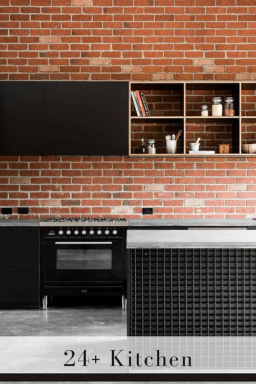 24+ Rustic Industrial Kitchen Ideas ( RUSTIC & URBAN ) Style