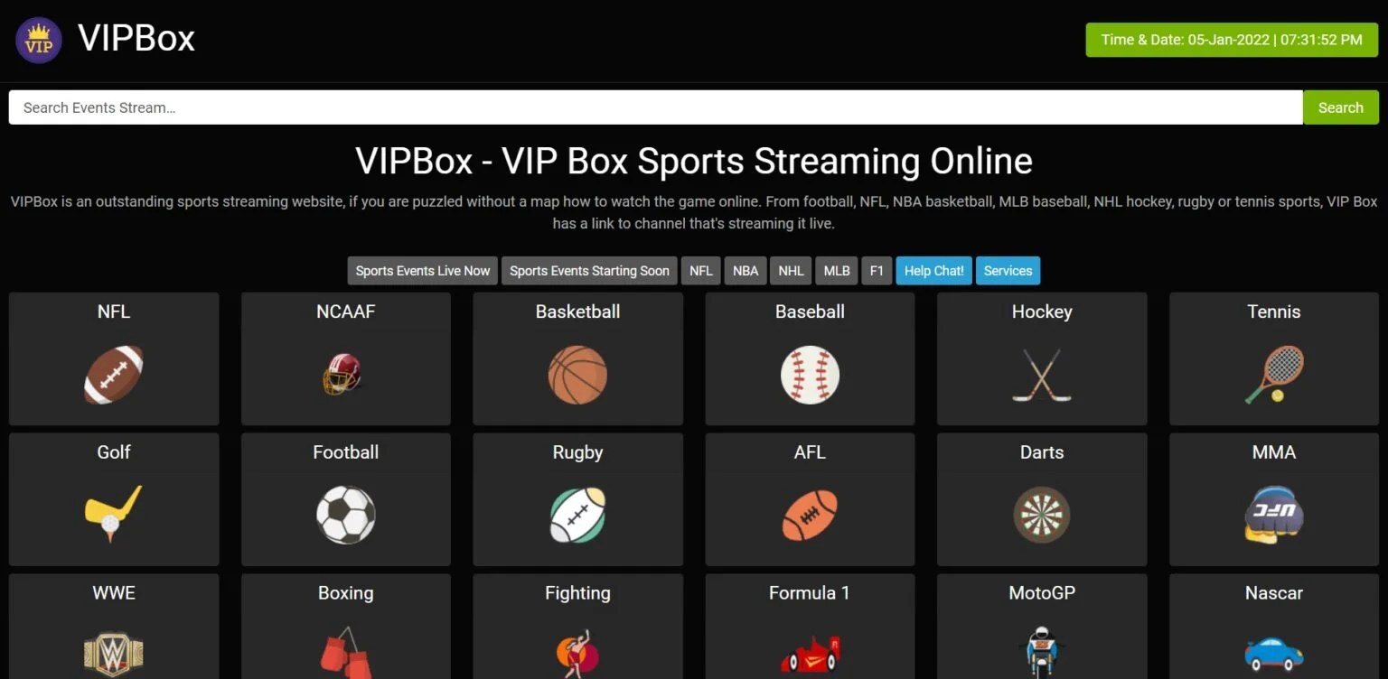 Why VIPBox Is The Best Sports Streaming Site - Back Stage Viral