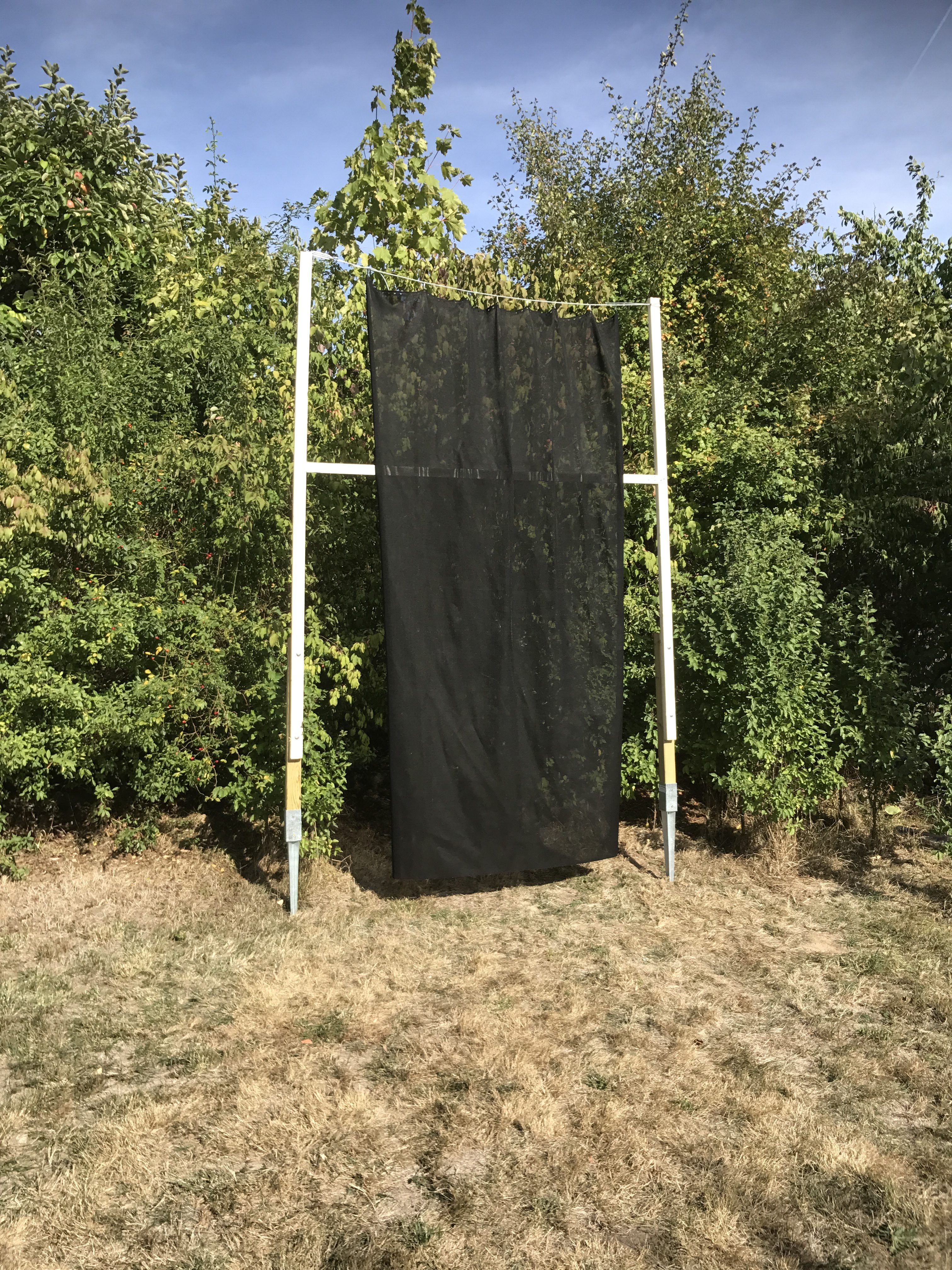 Backstop netting black ultra safe