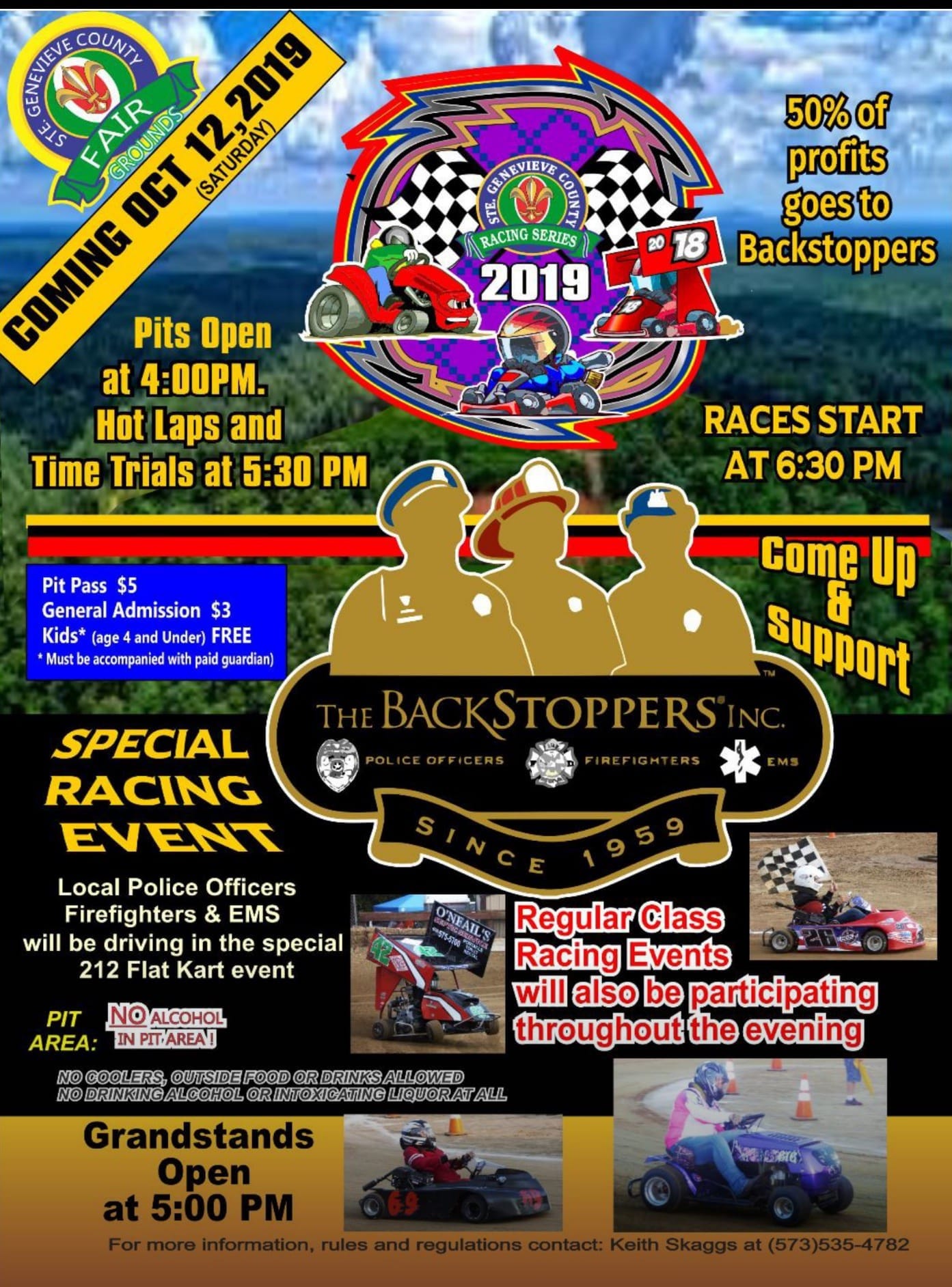 Ste. Gen County Fair Racing Series The BackStoppers, Inc.