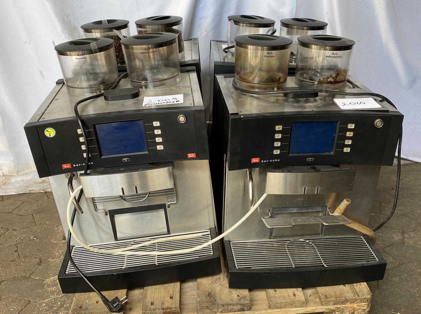 Kaffeemaschine Melitta BarCube 4 stück