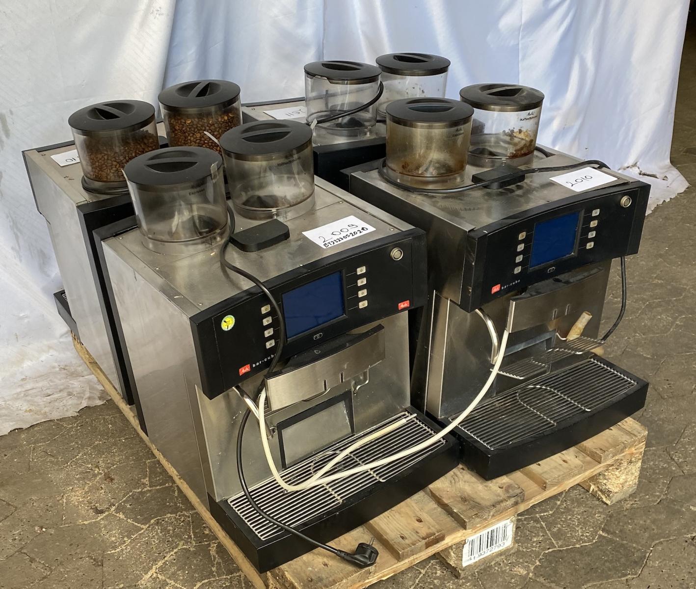 Machine à café Melitta BarCube 4 pièces