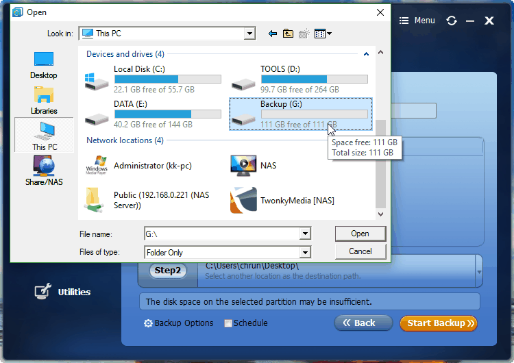 How to Backup Windows 7 to An External Hard Drive?