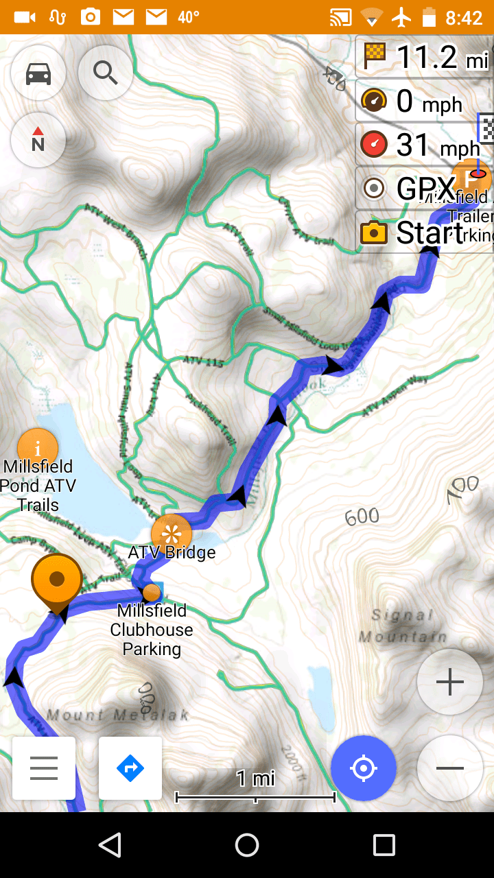 ATV Trail Maps for Android Phones and Tablets Turn by Turn directions