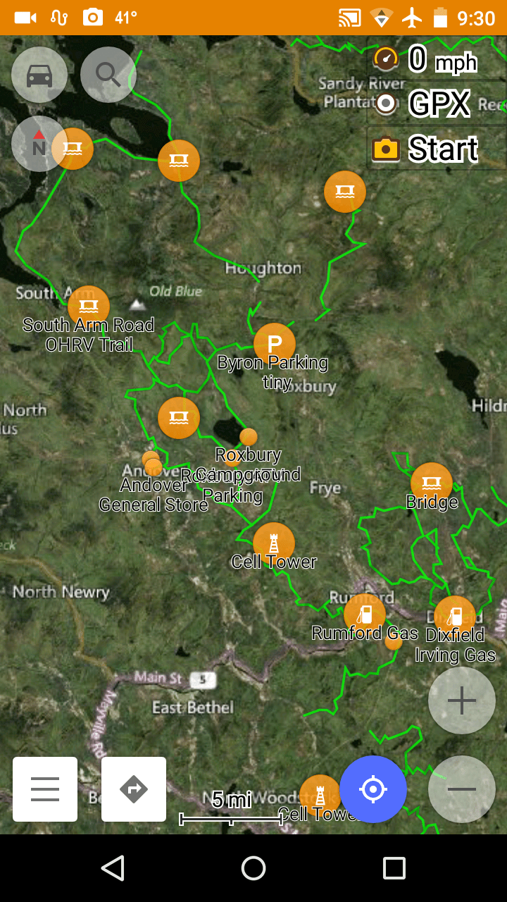 ATV Trail Maps for Android Phones and Tablets
