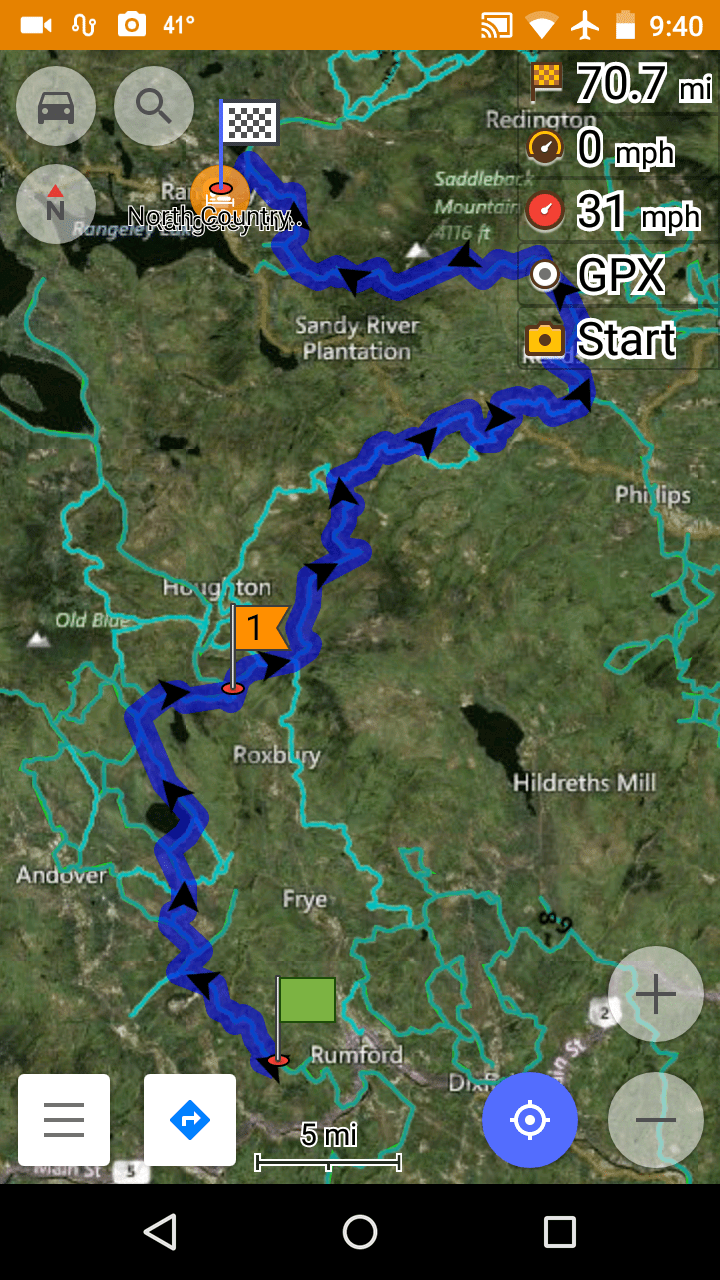 ATV Trail Maps for Android Phones and Tablets Turn by Turn directions
