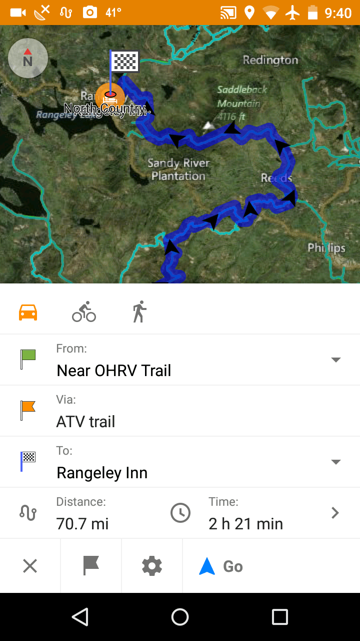 ATV Trail Maps for Android Phones and Tablets Turn by Turn directions
