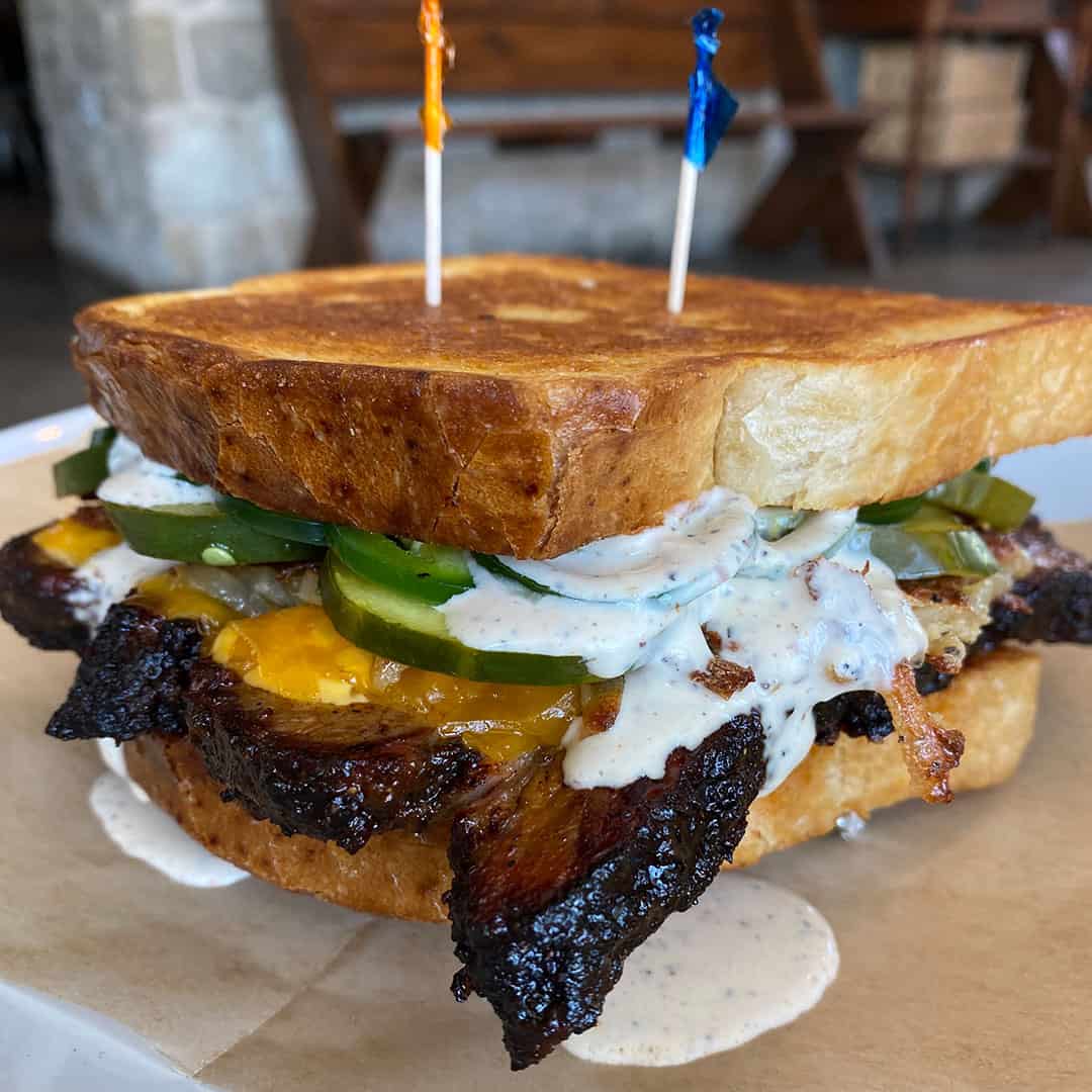 David Bancroft’s Beef Brisket Melt Exmark's Backyard Life