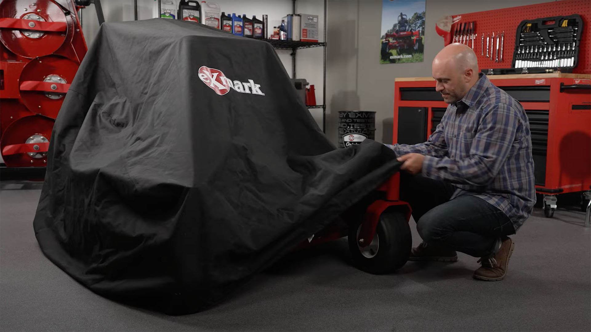 Winter Lawn Mower Storage Tips Exmark's Backyard Life