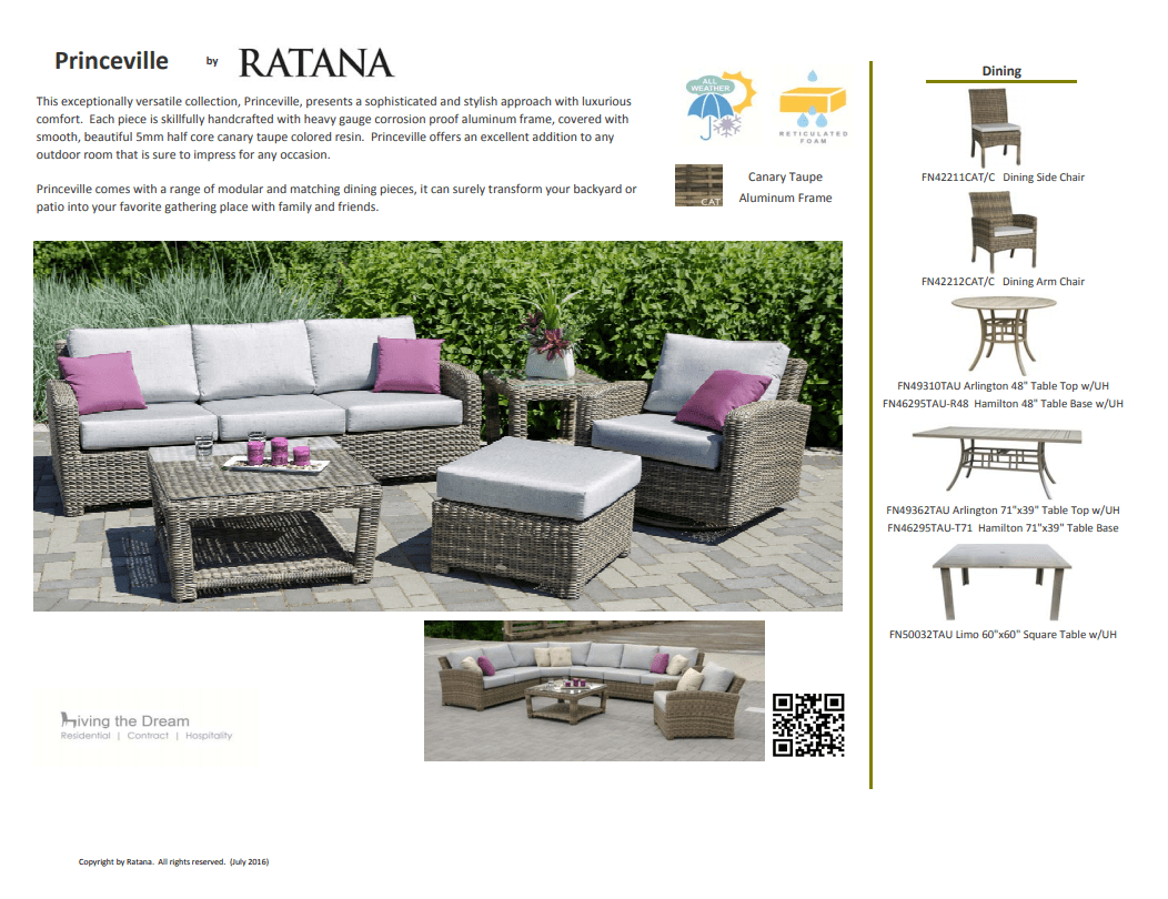 Ratana Wicker Outdoor Furniture Backyard Adventures Iowa