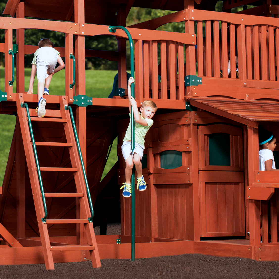 Fireman's Pole Backyard Solutions