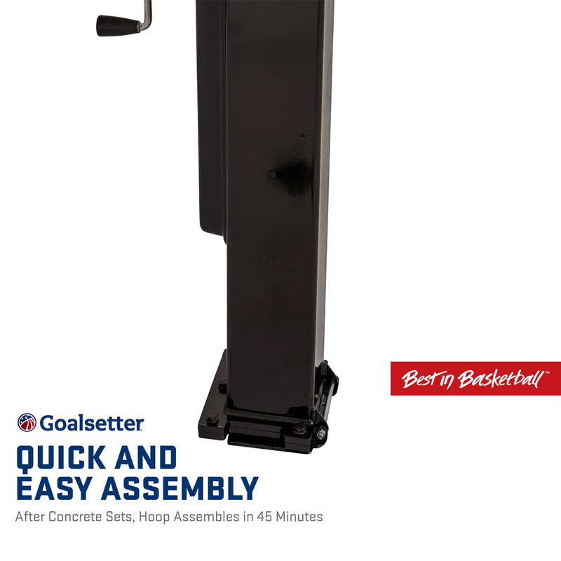 Goalsetter 72" Launch Pro Basketball Hoop Backyard Solutions