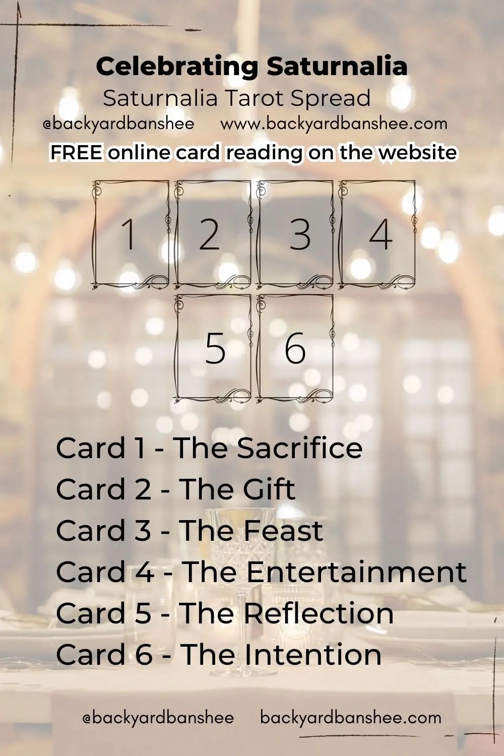 Saturnalia Tarot Spread