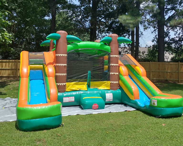 Inflatable bounce house rentals in Jonesboro Backyard Bash