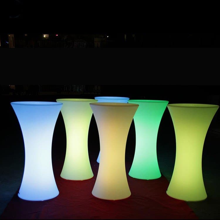 LED Cocktail Tables for Events and Parties BYB Event Services