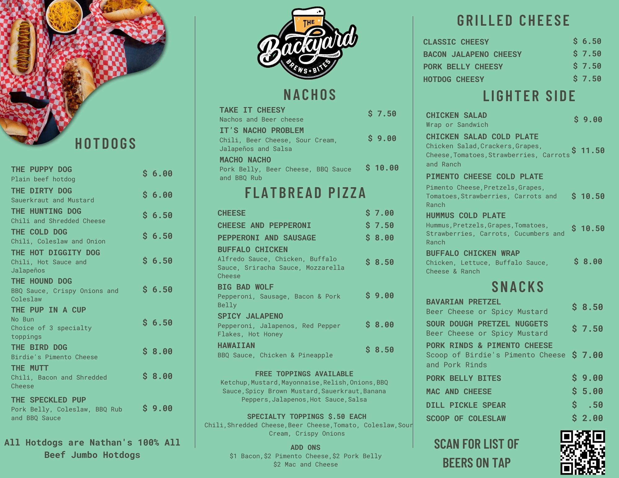 The Backyard Brews and Bites Dine, Gather, Drink, Relax