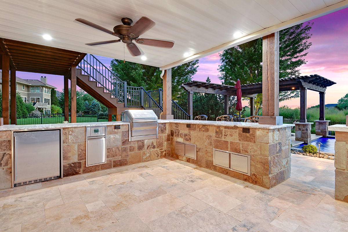 Outdoor Living Backyard by Design Kansas City