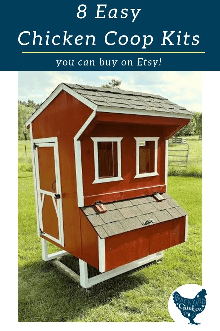 8 Beautiful Chicken Coop Kits Available on Etsy