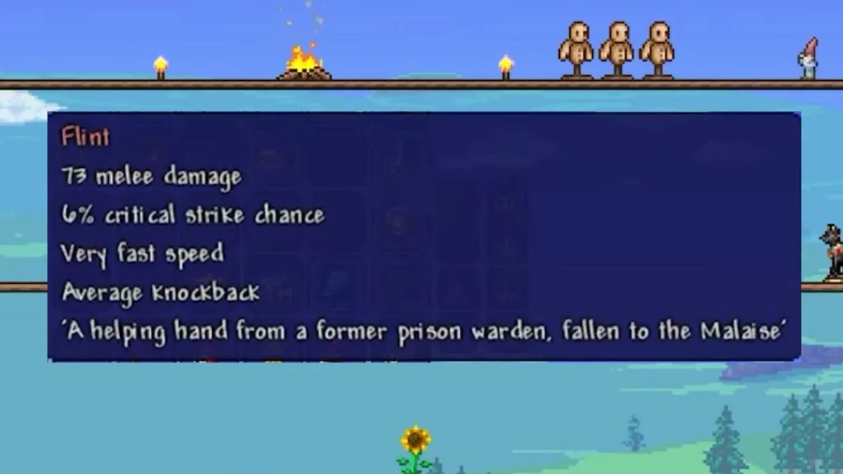 How to Get the Flint in Terraria