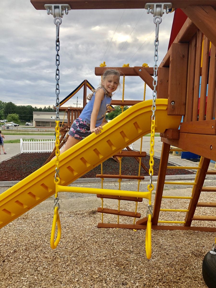 Fun Evening at Backyard Fun Zone Backyard Fun Zone