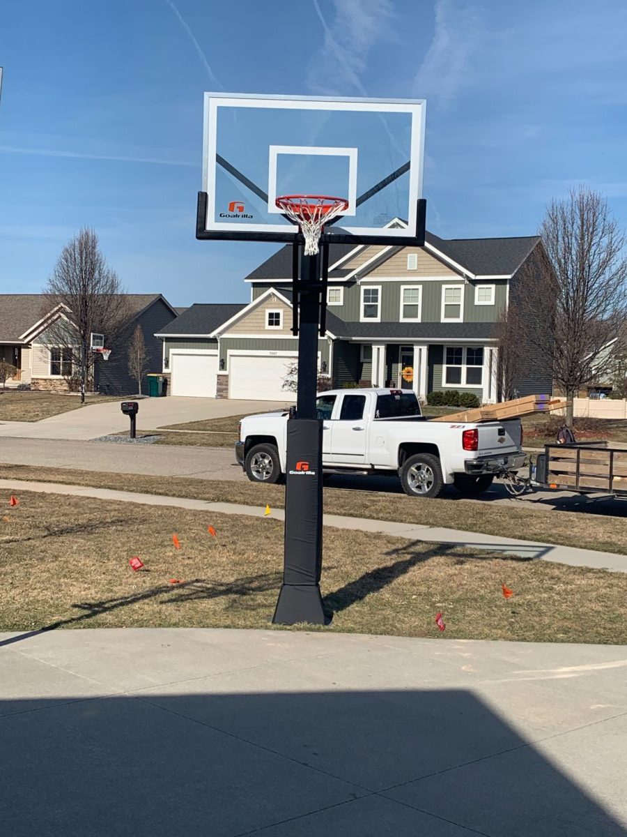 Goalrilla Basketball Hoop in Comstock Park, MI Backyard Fun Zone