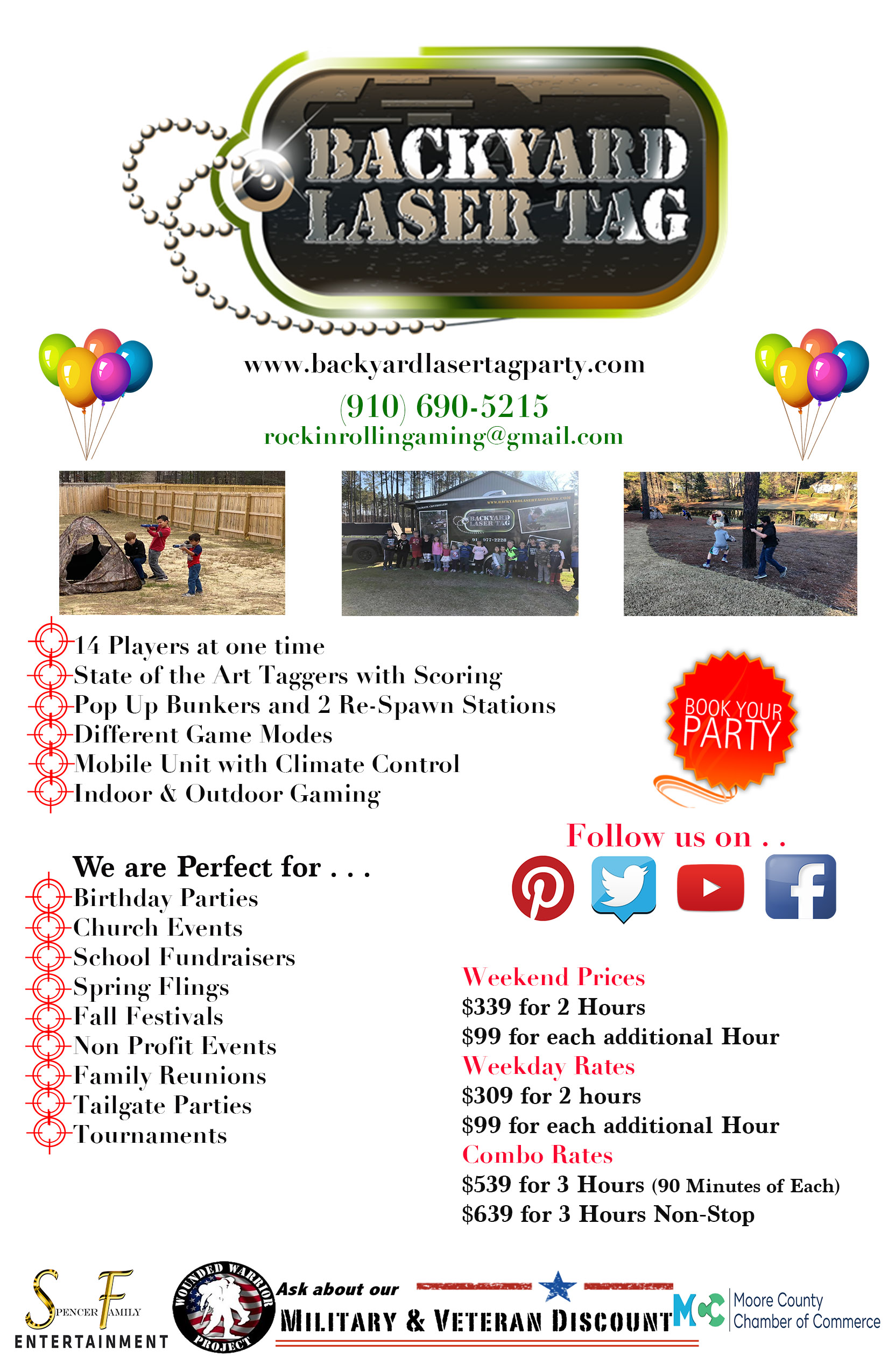 Downloads from Backyard laser Tag North Carolina