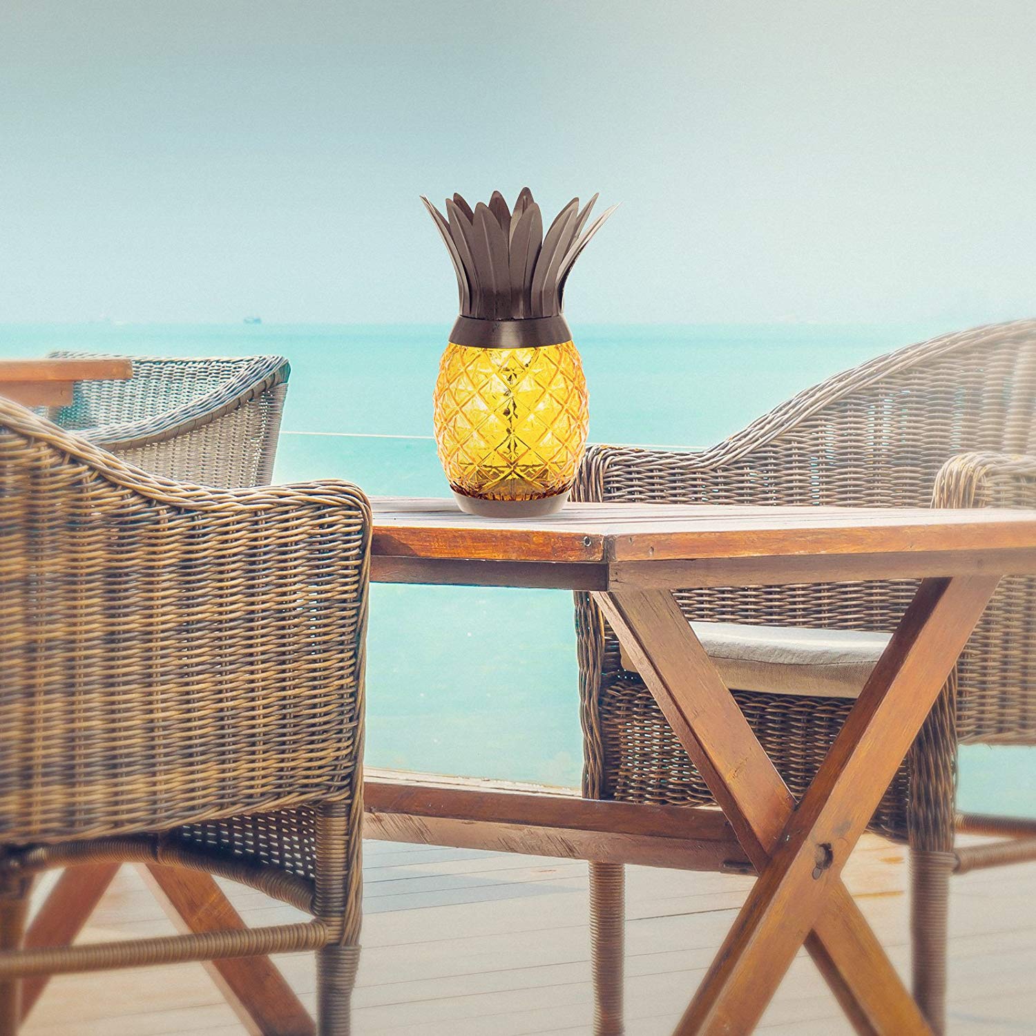 7 Easy Tips To Deck Out Your Patio With Pineapple Decor Backyard Mamma