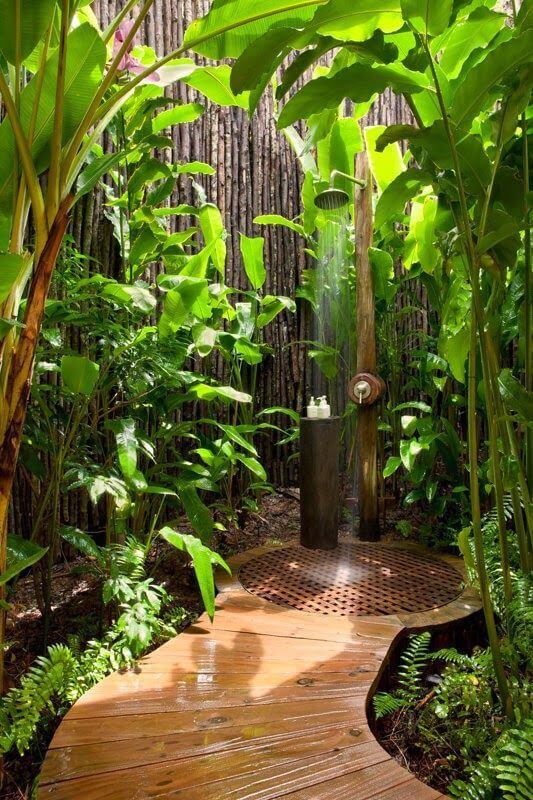 48 Fresh Outdoor Shower Ideas