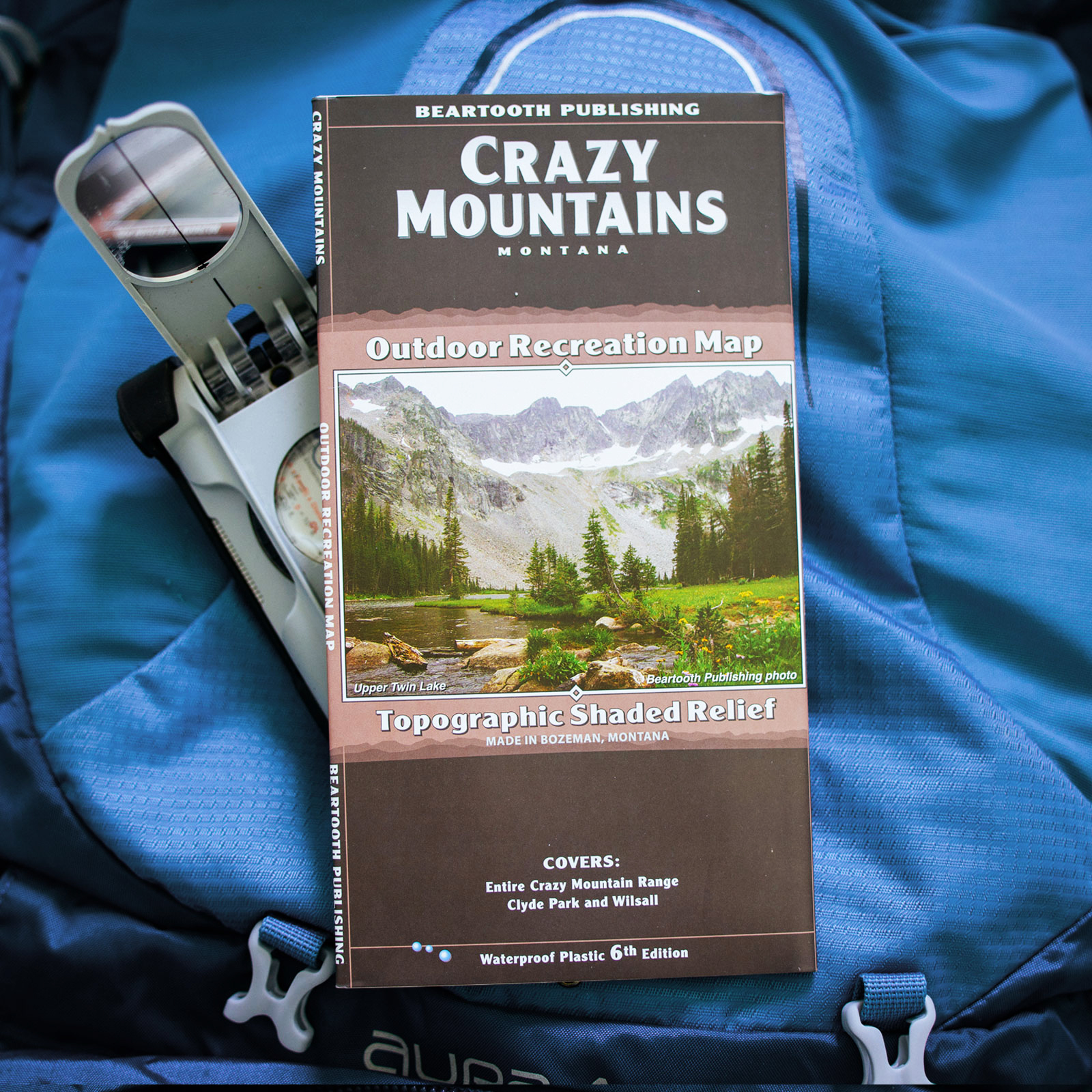 Crazy Mountains Trail Map Backyard Montana