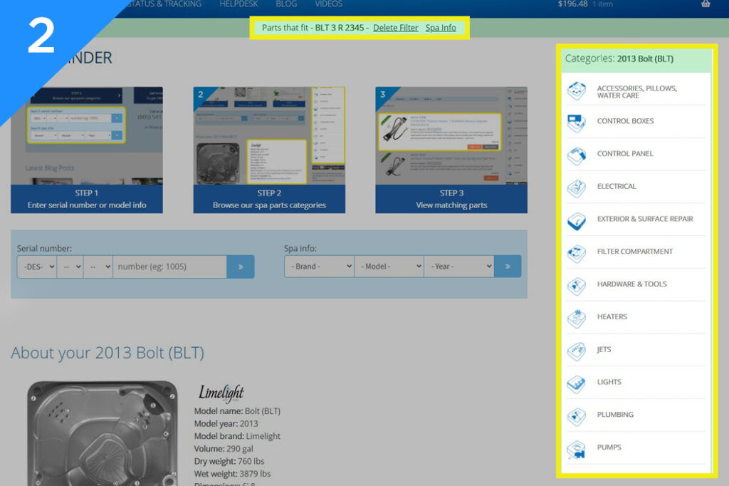 Parts Finder Backyard Plus