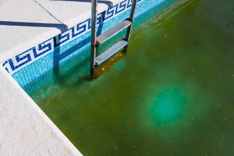 Why Do Pool Steps Turn Yellow? 4 Causes and Fixes