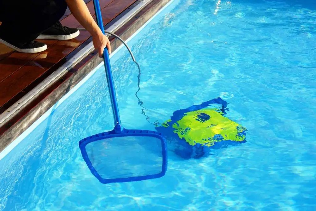 What To Do When a Pool Robot Keeps Flipping Over