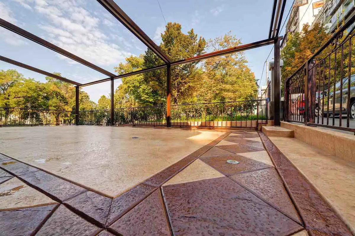 Is Stamped Concrete Too Slippery for a Pool Deck?