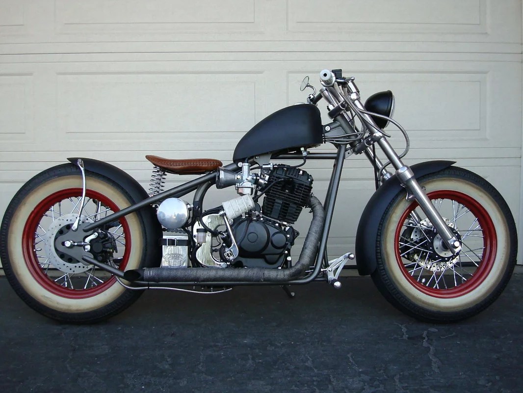 The Hardknock Bobber Custom Biking On A Budget