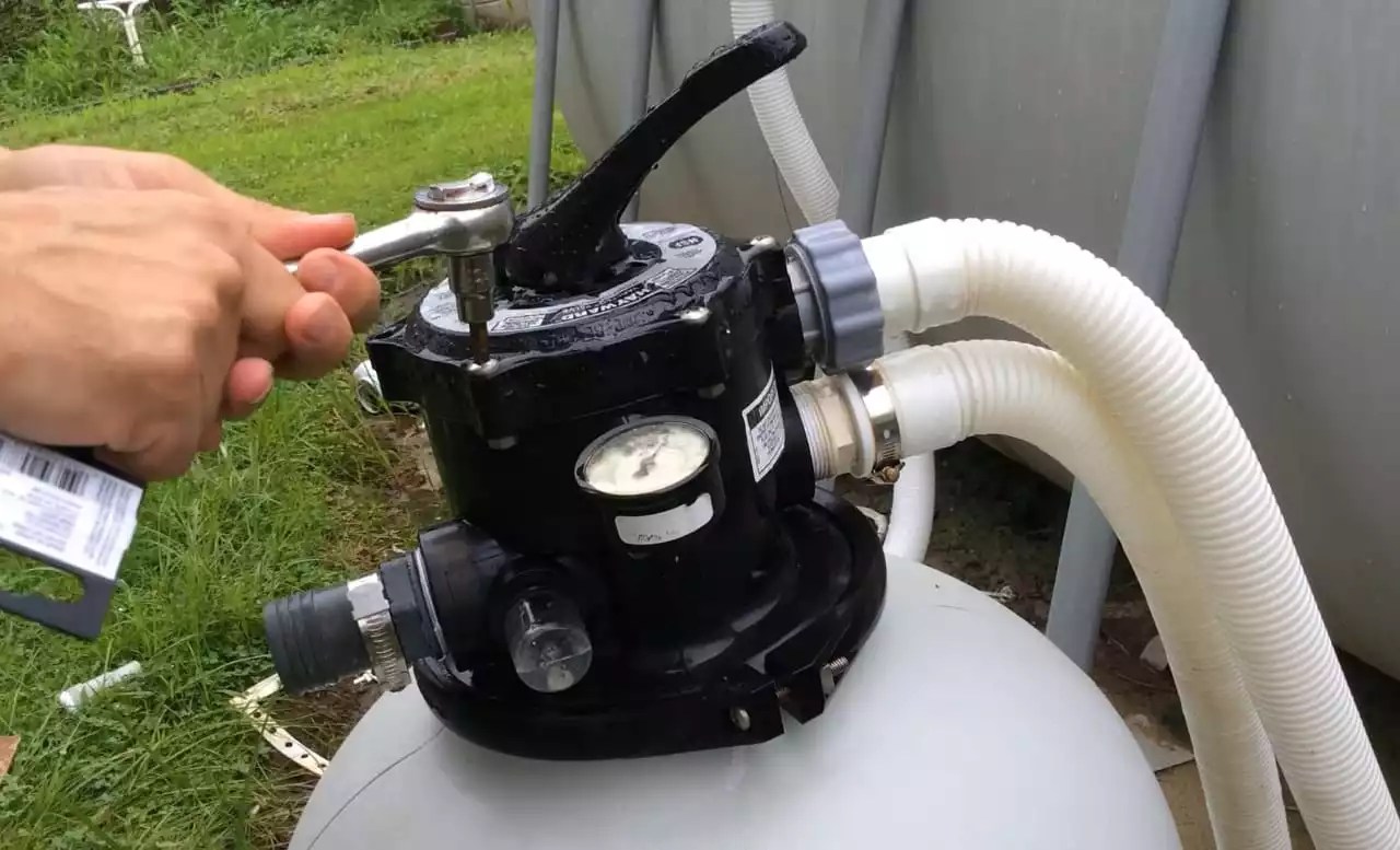 Pool Filter Leaking From Top Backwash (Hayward, Intex, Bestway)