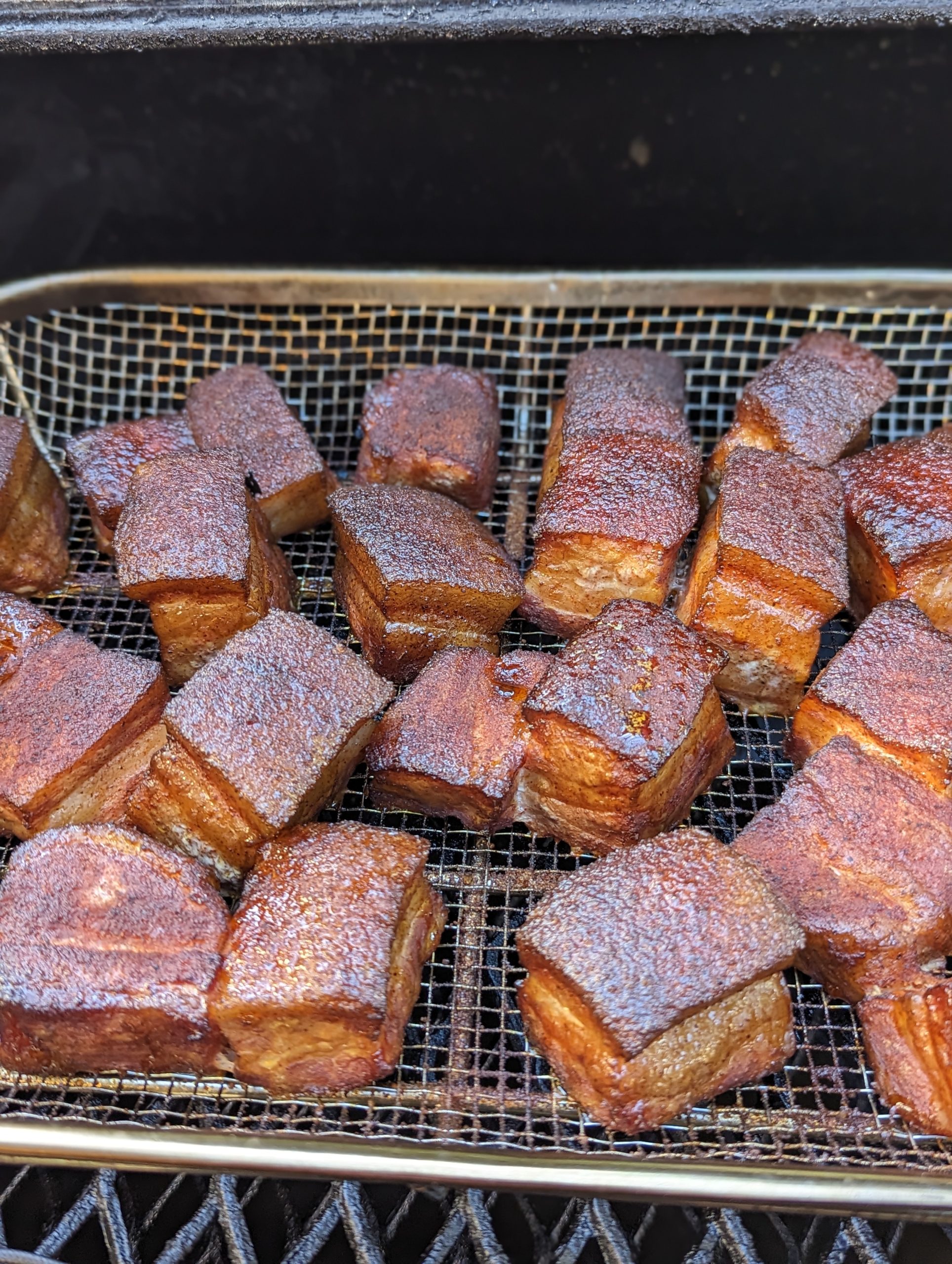 Pillows Of Pork Goodness How To Smoke Pork Belly Burnt Ends Backyard