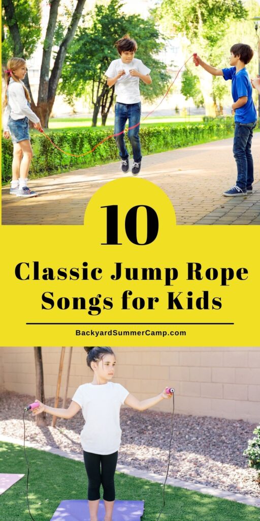 10 Classic Jump Rope Songs for Kids Backyard Summer Camp